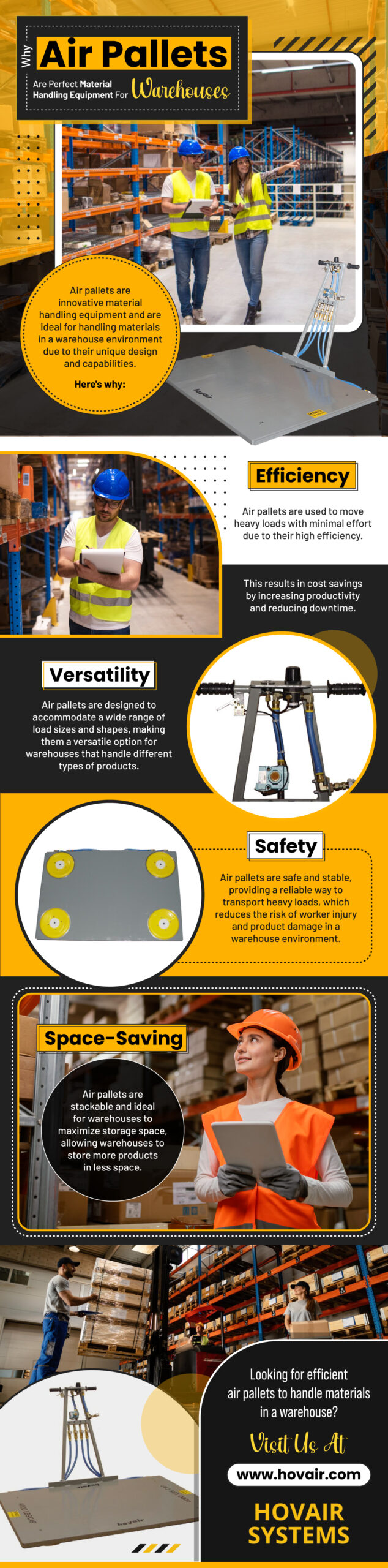 Why Air Pallets Are Perfect Material Handling Equipment For Warehouses