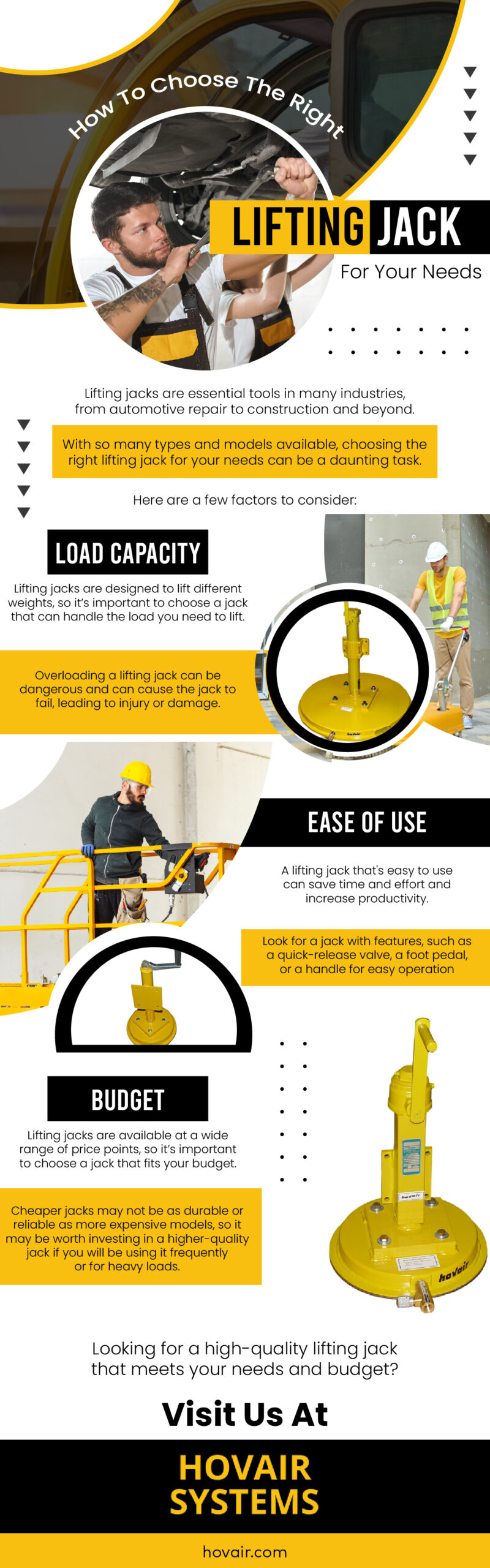 How To Choose The Right Lifting Jack For Your Needs