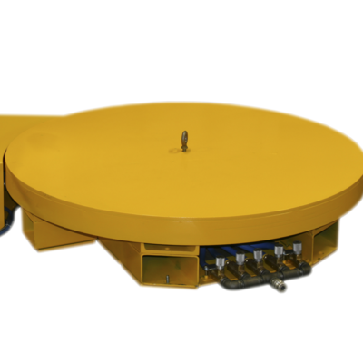 High-quality industrial turntable by Hovair Systems