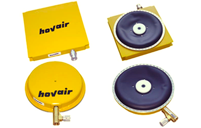 round and square air bearings available at Hovair Systems