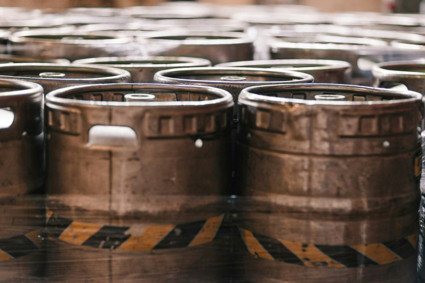 Nuclear casks ready for transport