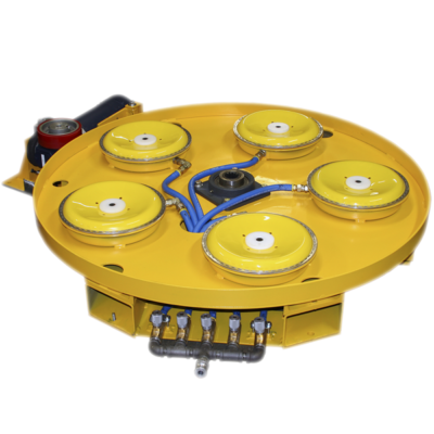 An industrial turntable from Hovair
