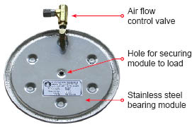 Where Does The Air Plug Into The Air Bearing?