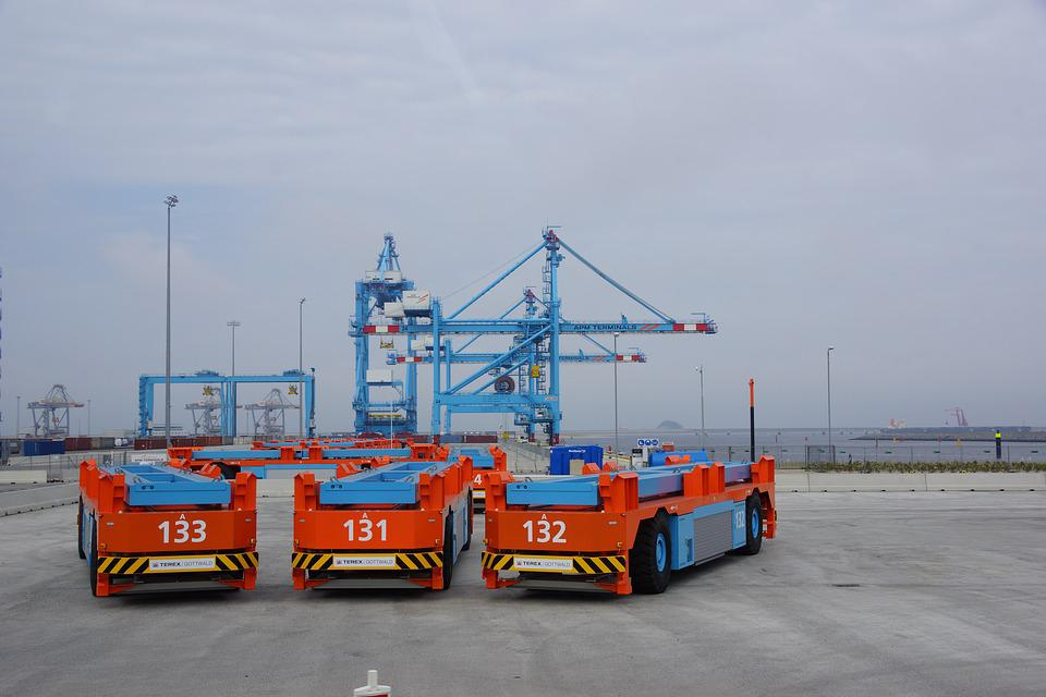 Automated guided vehicles at a facility