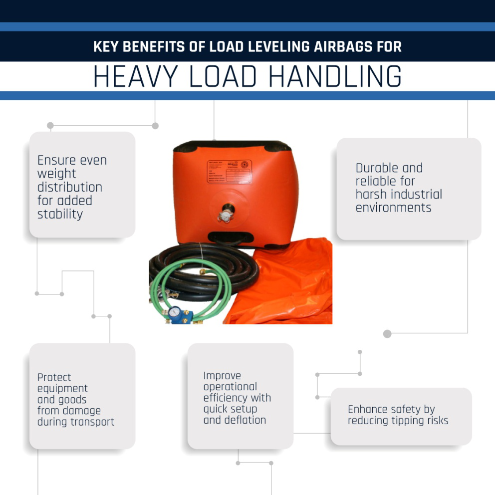 Benefits of load leveling airbags for heavy load handling