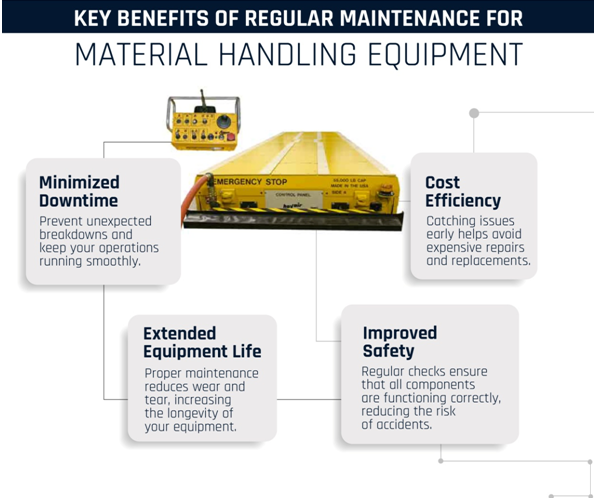 Benefits of regular maintenance for material handling equipment